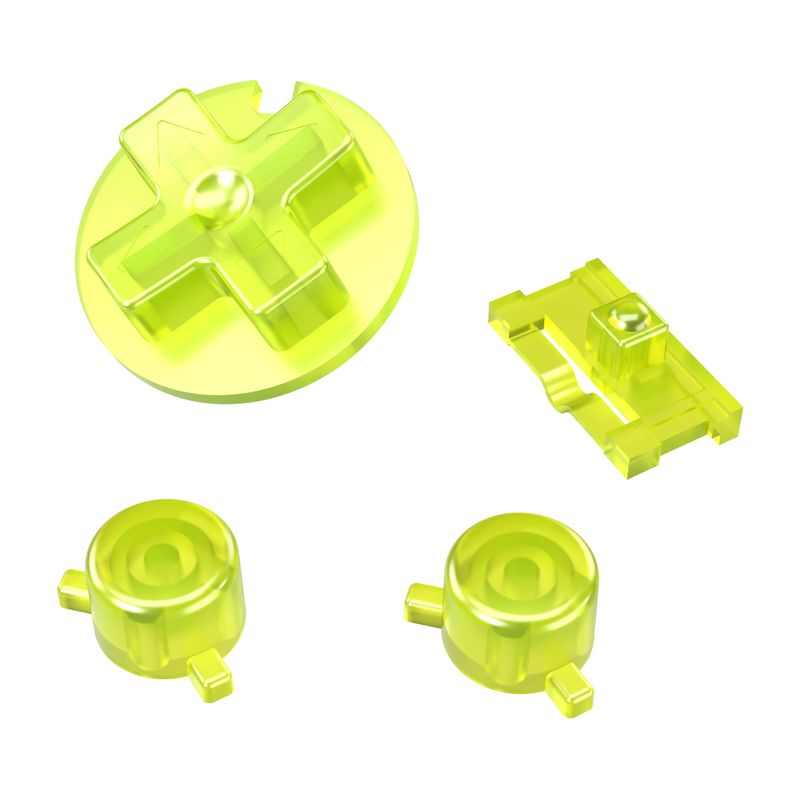 Game Boy Pocket Buttons (Clear Yellow)