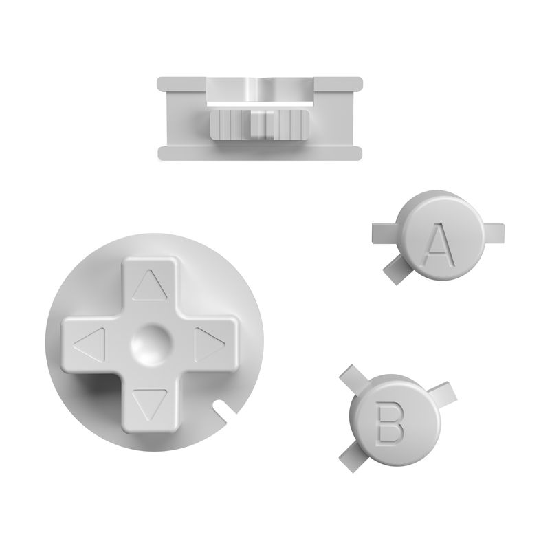 Game Boy Color Buttons (R6 Grey)