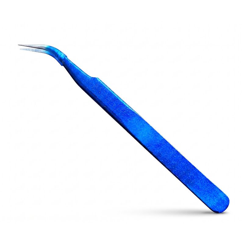 Stainless Steel Curved Tweezers