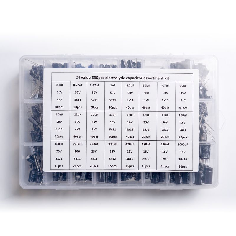 Aluminium Capacitor Kit (THT)