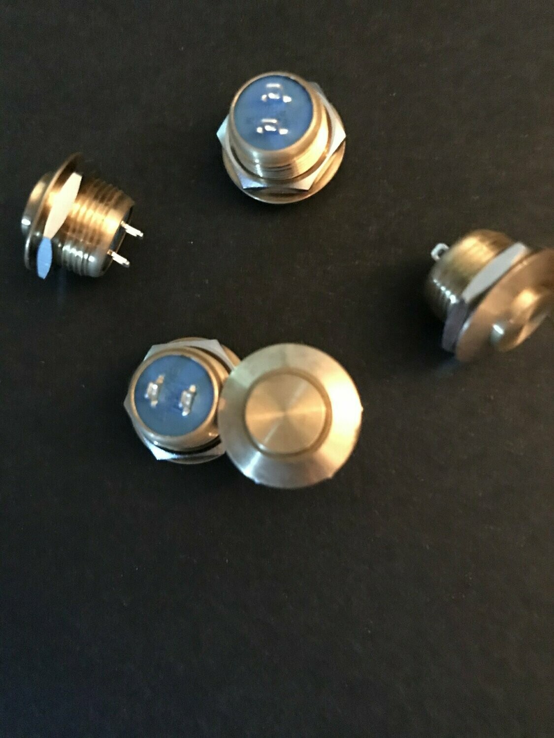 SWITCHS CLONETEC 12 mm CLICKY TÈTES SURÉLEVÉES LAITONS