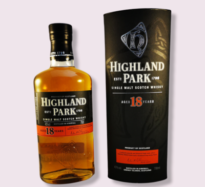 Highland Park 18 alte Abfüllung 43% vol