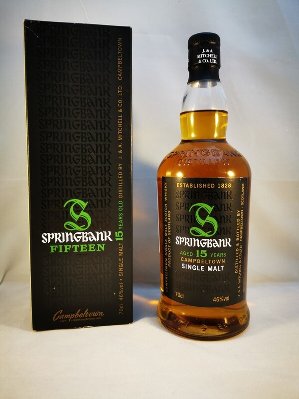 Springbank 15 Jahre 46% vol Originalabfüllung 2015