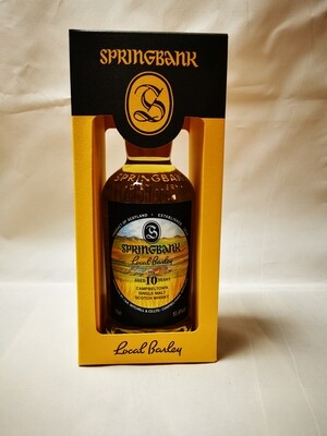 Springbank Local Barley 10 Jahre 51,6%vol aus dem Jahr 2022