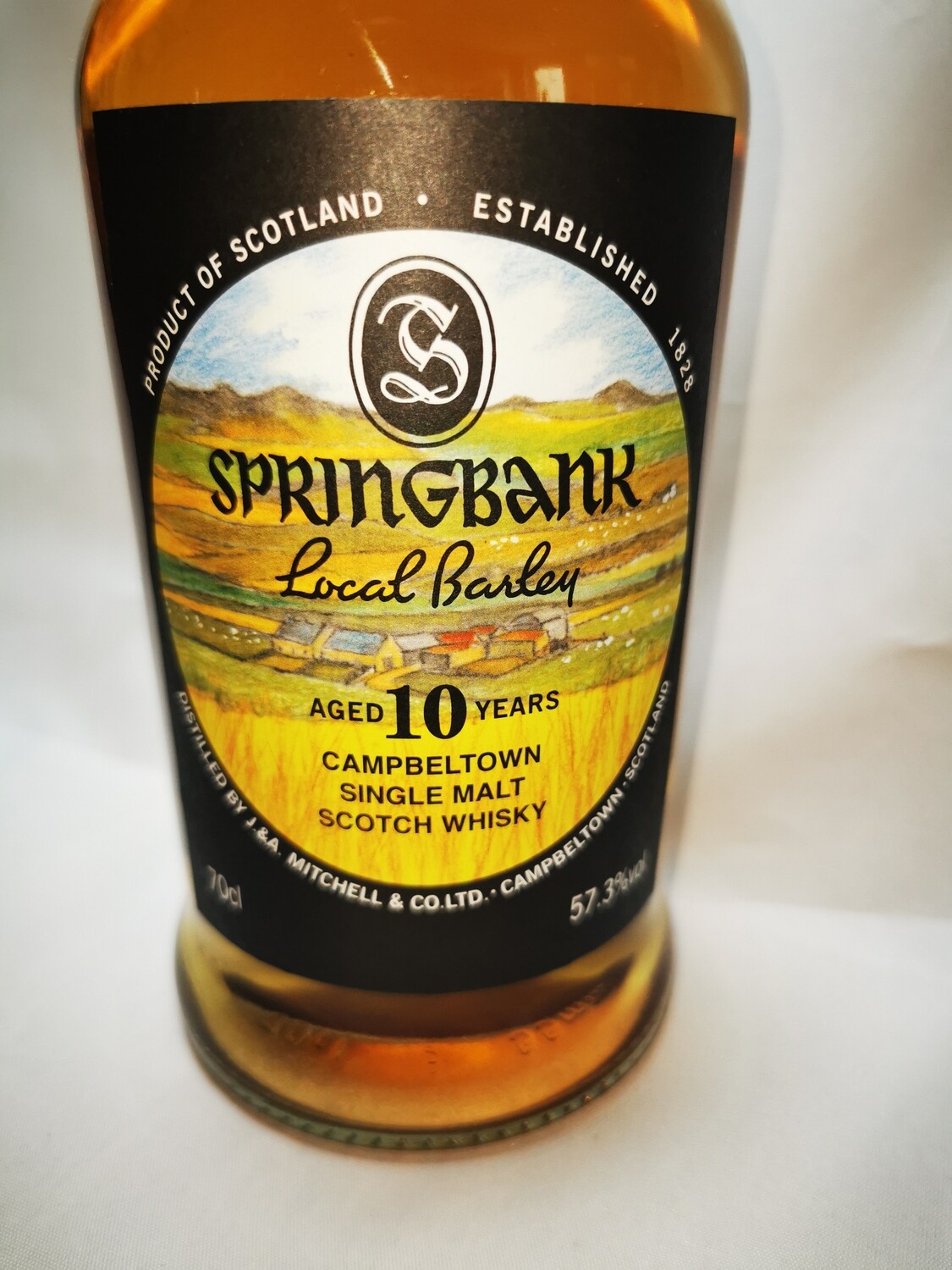 Springbank 2007 10 Jahre Local Barley Originalabfüllung 2017 57,3% 70cl