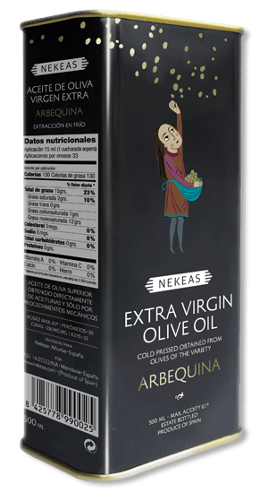 NEKEAS Arbequina extra virgen 5l Olivenöl-kaltgepresst