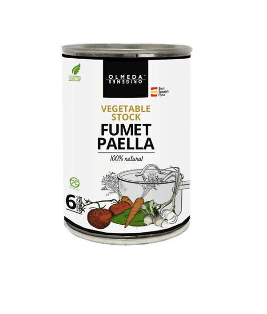 OLMEDA Gemüse Fond Paella 410g - Dieser vegetarische Fond ist eine Klasse für sich!