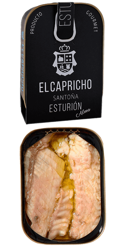 EL CAPRICHO Stör in Premium Olivenöl 110g Störfilets