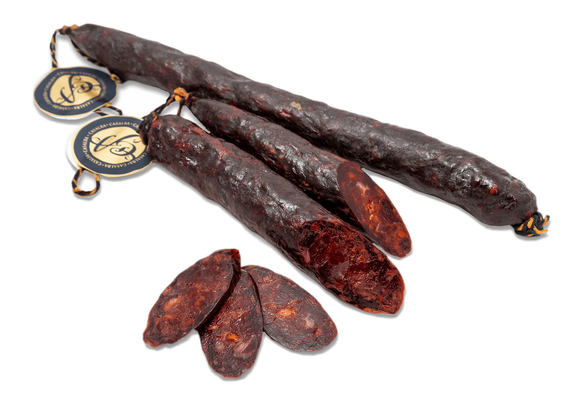 CASALBA CHORIZO DE VACUNO VELA  350gr. Paprikawurst vom Rind