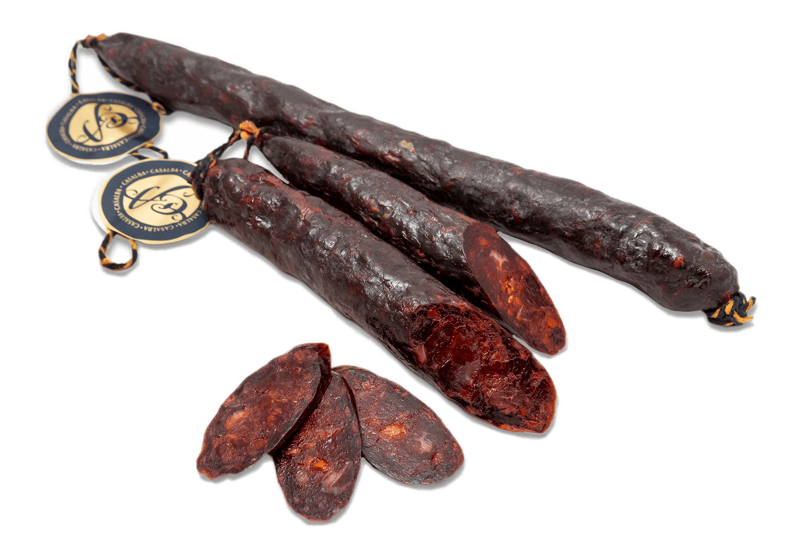 CASALBA CHORIZO DE VACUNO VELA 350gr. Paprikawurst vom Rind