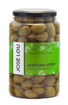 JOSE LOU Split Oliven "Caspe" 900g Ein Muss für alle die spanische Lebensart schätzen
