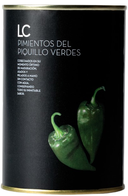 Grüne Piquillo-Paprika von La Catedral 390g Grüne Piquillo-Paprika von La Catedral 390g