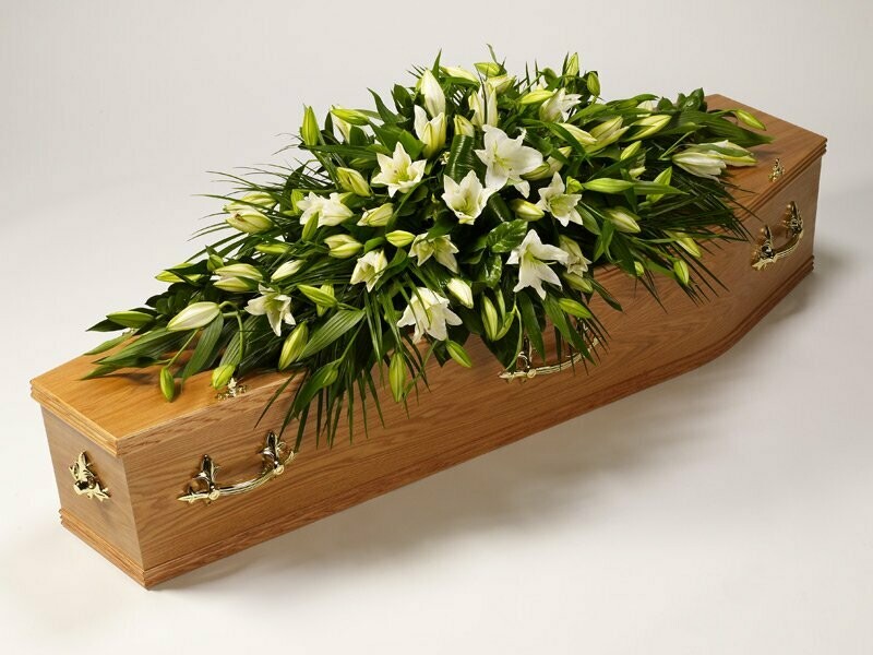 Lily Casket Spray