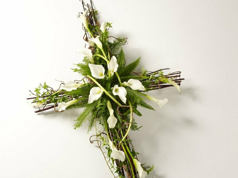 Calla Lily Cross