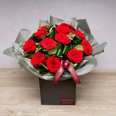 Heavenly Rose Hand-tied Red