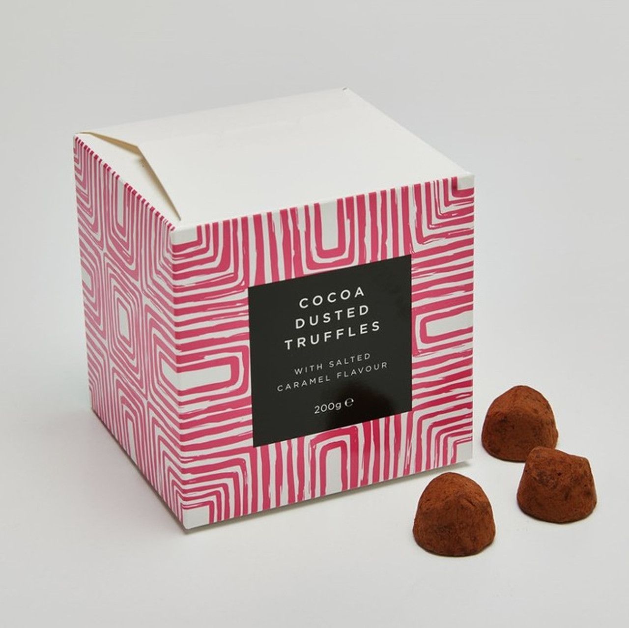 Cocoa Dusted Truffles with Salted Caramel Flavour 200g