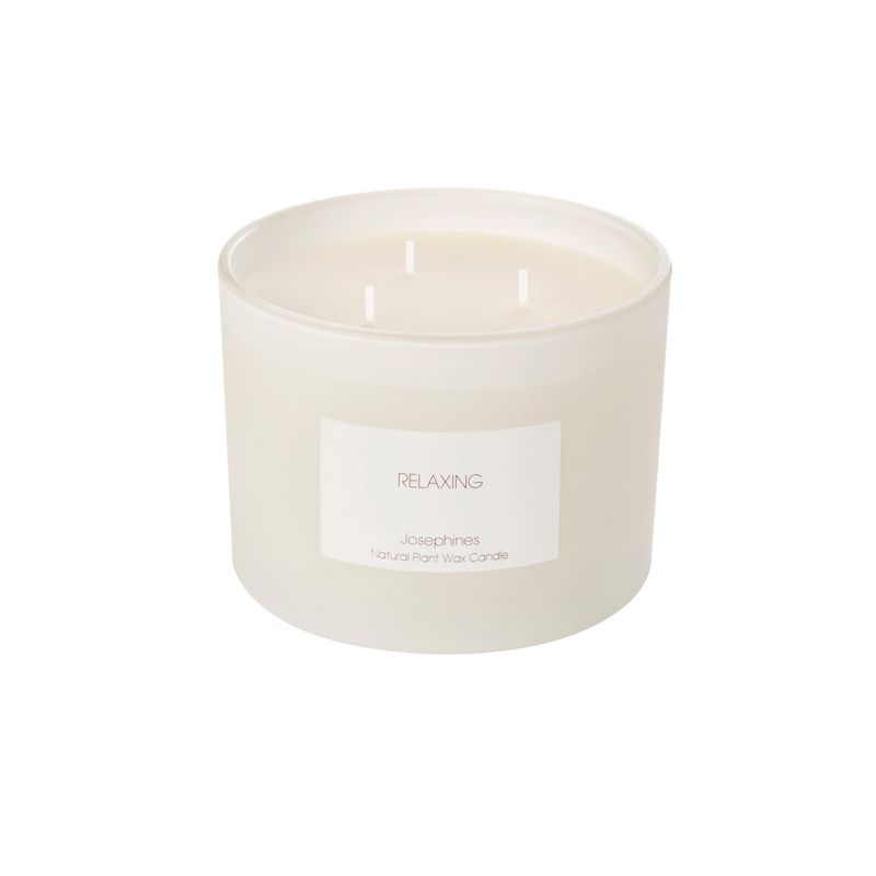Josephines Candle Glass Triple Wick - Relaxing