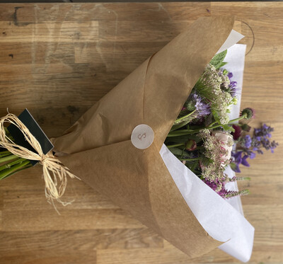 Wrapped Flower Bunch Wrapped Flower Bunch