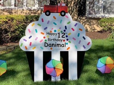 Cupcake Sign Rental
