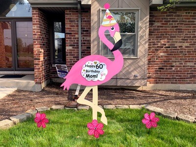 6 Foot Tall Flamingo