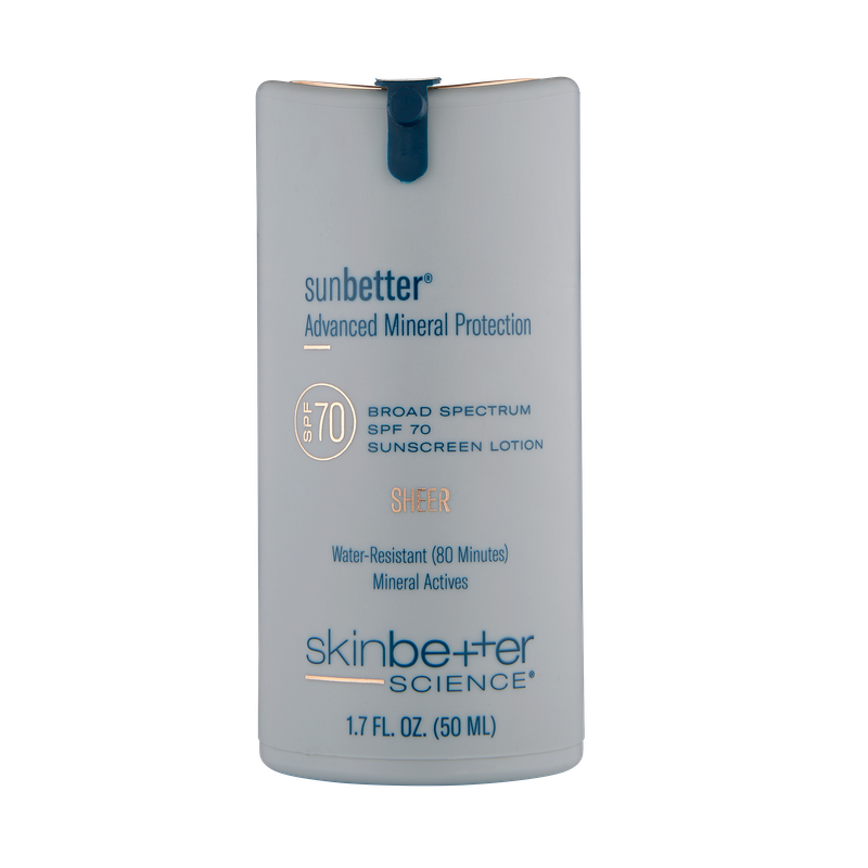 SkinBetter® Science SunBetter Sheer SPF 70 Mineral Sunscreen Lotion
