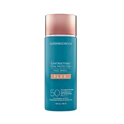 MEDIUM ColorScience® Sunforgettable® Total Protection Face Shield Flex SPF 50 MEDIUM ColorScience® Sunforgettable® Total Protection Face Shield Flex SPF 50