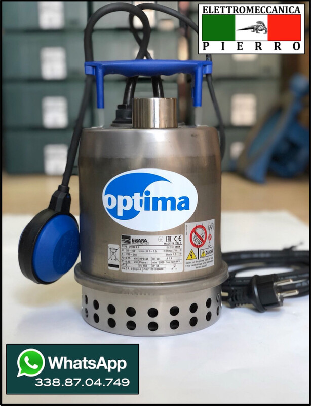 ELETTROPOMPA SOMMERGIBILE EBARA OPTIMA MA