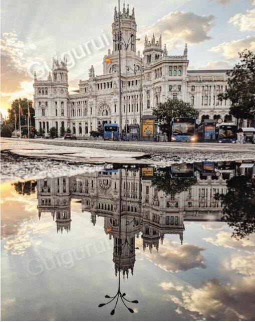 Madrid - Cibeles - Sunrise