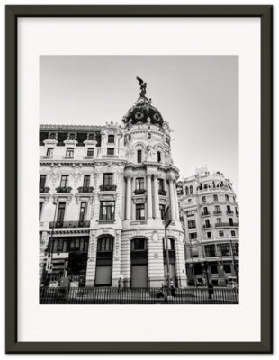 Madrid - Metropolis Black and White