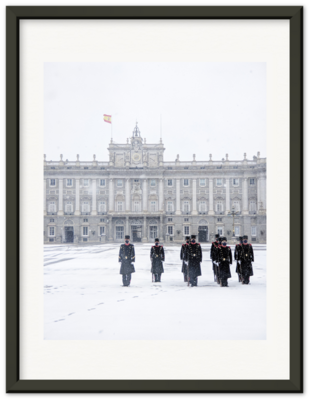 Palacio Real - Nieve Madrid
