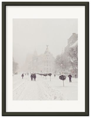 Madrid Nieve Metropolis