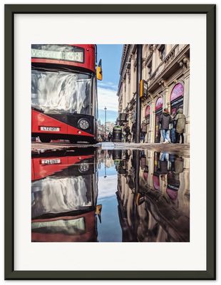 London Bus Puddle