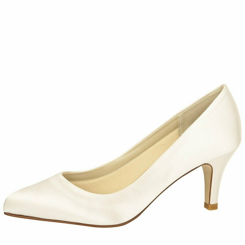 Lottie - Ivory Satin Lottie - Ivory Satin