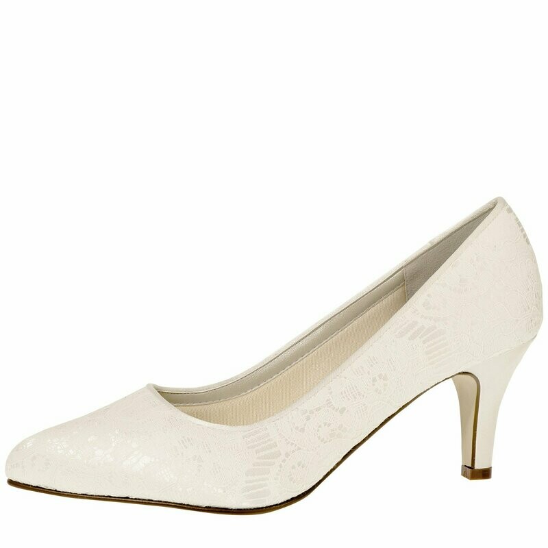 Pattie - Ivory Luxury Lace/Satin Pattie - Ivory Luxury Lace/Satin