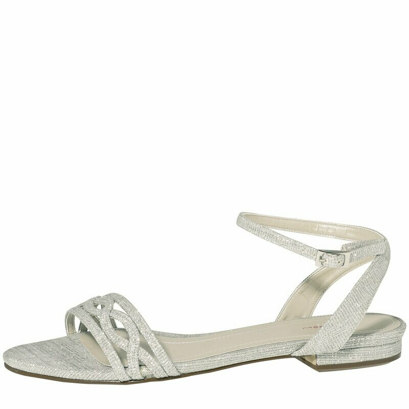 Faye - Silver Metallic, Sandalette Faye - Silver Metallic, Sandalette