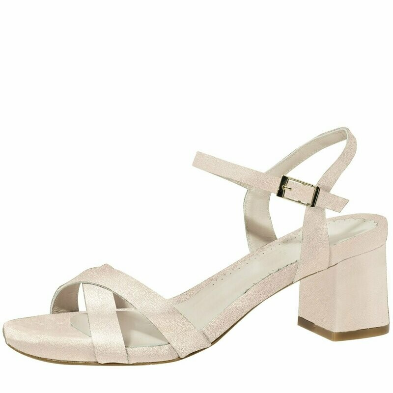 Sandalette, Bodine Rose Glamour Leather, von Elsa Coloured Shoes Sandalette, Bodine Rose Glamour Leather, von Elsa Coloured Shoes