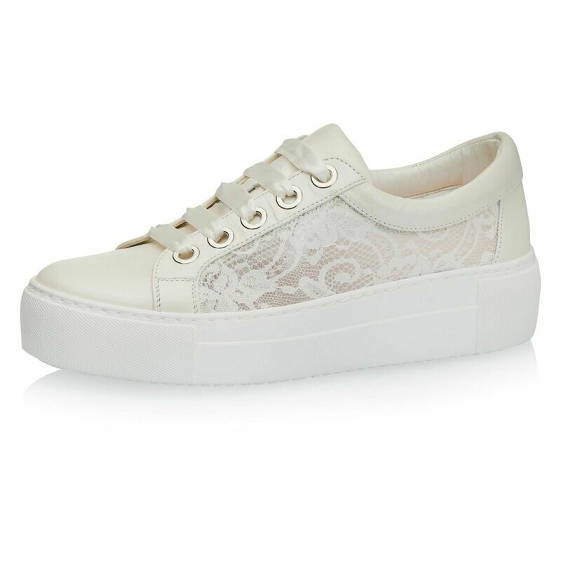 Franki Perle Lace / Leather, Damensneaker von Elsa Coloured Shoes Franki Perle Lace / Leather, Damensneaker von Elsa Coloured Shoes