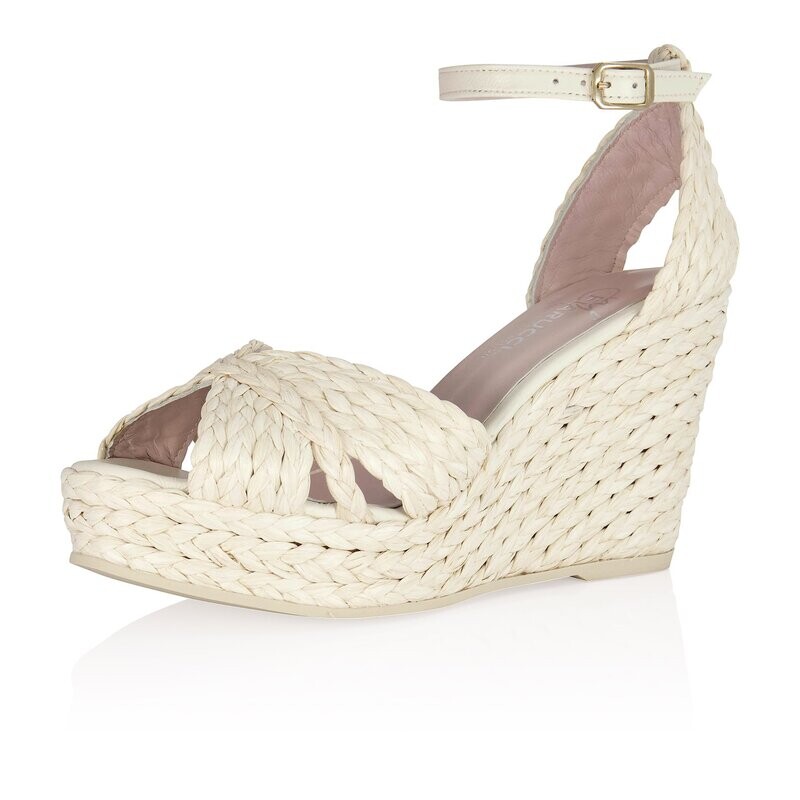 Louna Perle Raffia, Espandrille von Elsa Coloured Shoes Louna Perle Raffia, Espandrille von Elsa Coloured Shoes