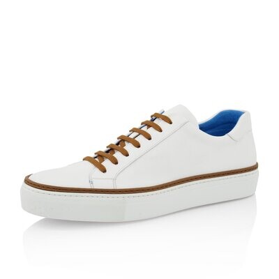 Menno Calf Leather - White / Herren Sneaker von Elsa Coloured Shoes