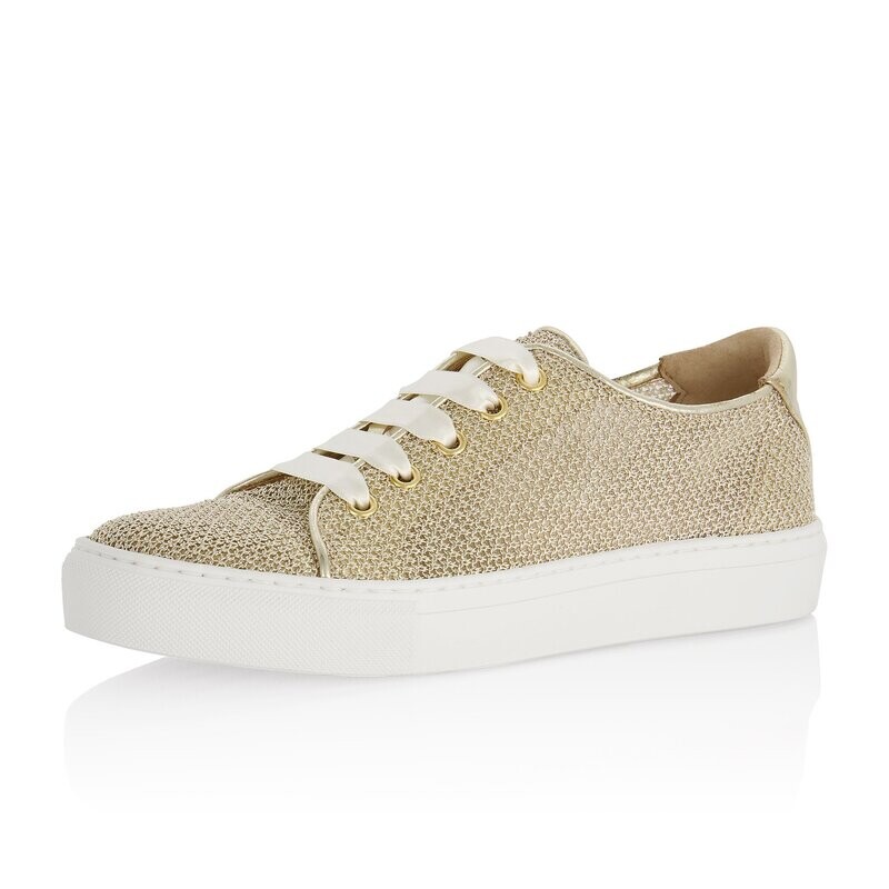Rubie Gold Mesh, Damen Sneaker für festliche Anlässe Rubie Gold Mesh, Damen Sneaker für festliche Anlässe
