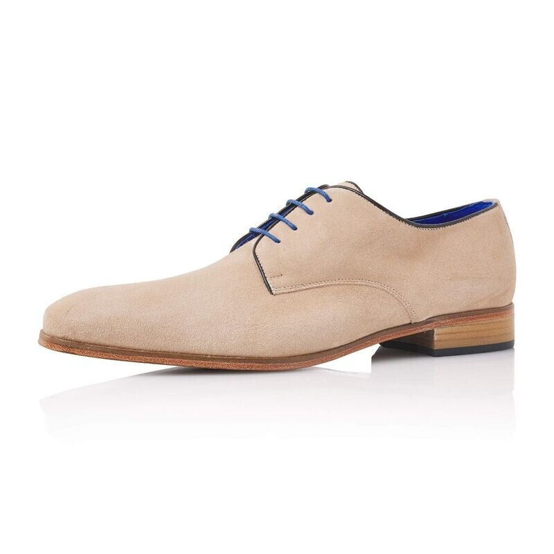Dillon Suede Leather - Farbton Taube (hellbeige), Herrenschuh, Wildleder