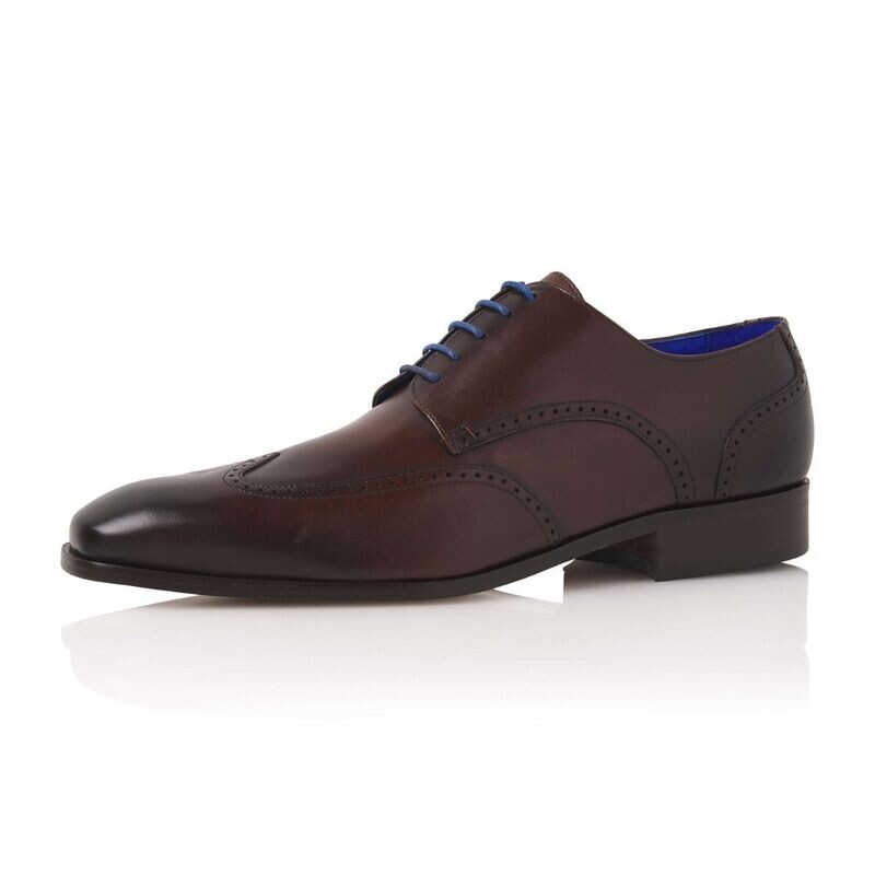 Flinn Calf Leather - Castano, Herrenschuh Flinn Calf Leather - Castano, Herrenschuh