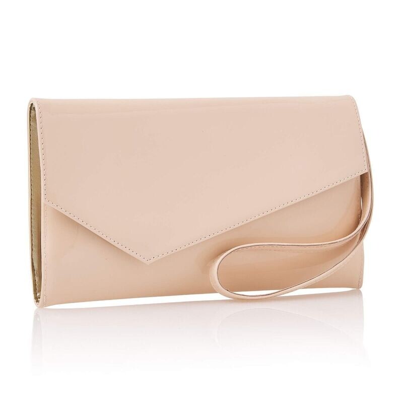 Edsilia - Nude Patent (Leather) - Damenhandtasce im Farbton: Haut Edsilia - Nude Patent (Leather) - Damenhandtasce im Farbton: Haut