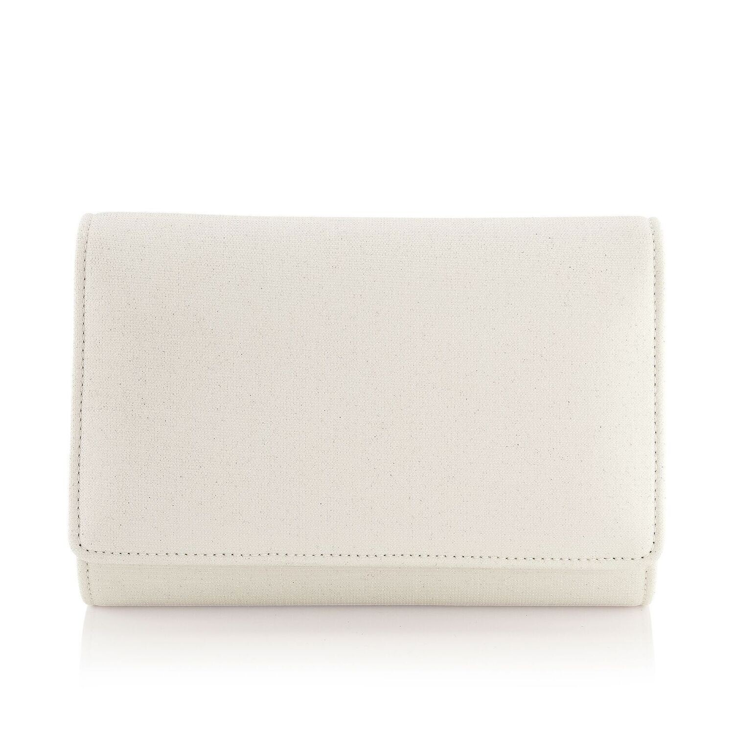 Dafina - Off-White Metallic, Handtasche für die Braut in Weiss