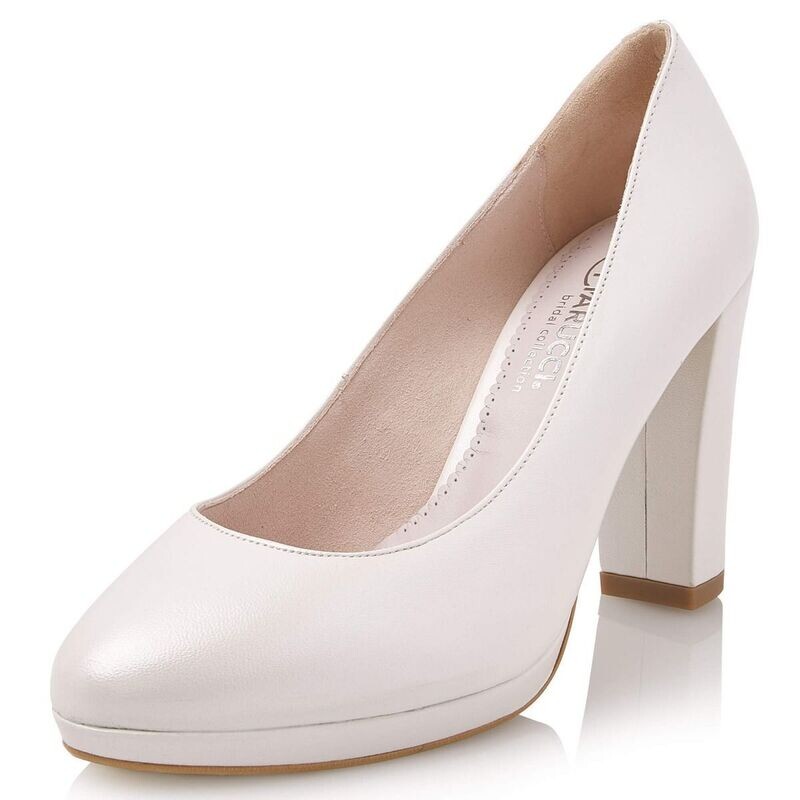 Rhonda - Perle Leather, Plateau Pumps von Elsa Coloured Shoes Rhonda - Perle Leather, Plateau Pumps von Elsa Coloured Shoes