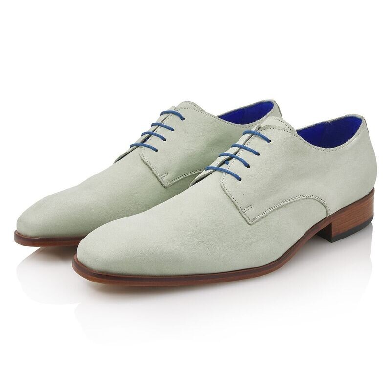 Dillon Wildleder, Suede Leather - Light Green Herrenschuh