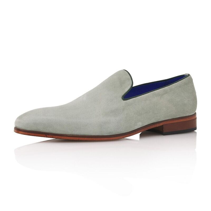 Sebb Suede Leather - Light Green, Herrenschuh, Wildleder