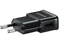 Cargador USB Samsung, EP-TA20EBE, Negro, Ref: GH44-02981A