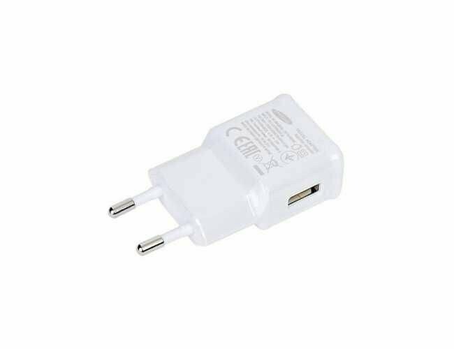 Cargador USB Samsung, ETA0U83EWE Blanco, Ref: GH44-02682A