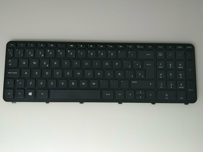 Teclado español negro con marco  HP 350-G1 350-G2  355-G2 Series 758027-071 , 752928-071
